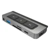 HyperDrive Media USB-C Hub 6 in 1 für Apple iPad Grey Produktbild-Vorschau 1