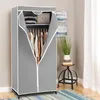 GOPLUS Kleiderschrank Stoff, Stoffschrank mit Produktbild-Vorschau 2