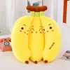 BANANE MASKOTTCHEN Plüschtier Kissen Kuscheltier Obst GROß Produktbild-Vorschau 3