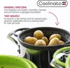 Coolinato colino pieghevole in silicone 24 cm verde Anteprima dell’immagine prodotto 4