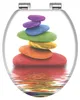 SCHÜTTE MDF WC Sitz COLORFUL STONES, Toilettendeckel mit Produktbild-Vorschau 2