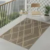 Teppich Outdoor grafisches Linien Design wetterfest Produktbild-Vorschau 2