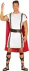 Antikes Römer Kostüm Titus für Herren Gr. 48- 56 Tunika weiß rot Fasching Karneval Mottoparty Produktbild-Vorschau