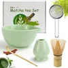 5-teiliges Matcha-Tee-Set – Bambus-Schneebesen, Löffel, Produktbild-Vorschau 5