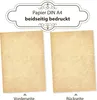Travertin Briefpapier A4 50 Blatt Marmorpapier beidseitig Produktbild-Vorschau 2
