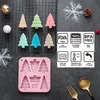 Weihnachtsbaum-Silikonform für Schokolade, Kuchen, Gelee - Produktbild-Vorschau 4