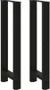 vidaXL Gambe per tavolo da bar nero 2 pezzi 40x(100-101) cm Anteprima dell’immagine prodotto 8