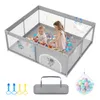 LZQ Laufstall Baby 180x150cm, Laufgitter Baby Absperrgitter Produktbild-Vorschau 14