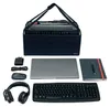 Leitz 6444-00-89 6444 Borsa Hot Desking in tessuto - grigio Anteprima dell’immagine prodotto 2