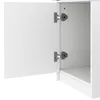 Merax Eckvitrine Vitrinenschrank mit LED-Beleuchtung, Produktbild-Vorschau 13