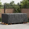 vidaXL Fodera per mobili, tinta unita nera, 240 x 140 x 90 Anteprima dell’immagine prodotto 2