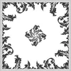 RP 20 Servietten Luxury black/silver - Ornamente edel Produktbild-Vorschau 2