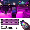 LED Innenbeleuchtung Auto USB-App Steuerung 16 Farben Produktbild-Vorschau 1