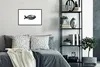 MuchoWow® MuchoWow® Gerahmtes Poster Schwarz - Fisch - Produktbild-Vorschau 6