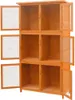 vidaXL Kleintier-/Kaninchenstall 6 Boxen Holz Produktbild-Vorschau 2