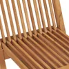vidaXL Chaises de jardin pliantes 2 pcs. Bois massif teck Voir les images du produit 6