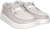 NOUVEAU Hey Dude Femmes Slipper in Spark White en tissu/lin Voir les images du produit 16