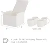 10 Geschenkboxen, 15x15x10 cm, Weiß mit Deckel Produktbild-Vorschau 3