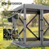 Outsunny Pavillon 1,85x1,85m Wasserdicht Pop-up Produktbild-Vorschau 4