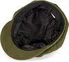 styleBREAKER Damen Ballonmütze Veloursleder Optik Stoff, Produktbild-Vorschau 2