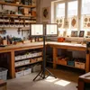 XINZI LED akumulátorový stavebný reflektor so statívom, Náhľad obrázku produktu 11