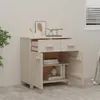Příborník HAMAR medově hnědý 79 x 40 x 80 cm masivní Náhled obrázku produktu 8