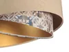 SANDERLING lampada a sospensione beige/oro Anteprima dell’immagine prodotto 4
