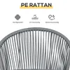 Outsunny Rattan Bistroset – zahradní sedací souprava se 2 Náhled obrázku produktu 6