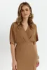 Makover Maxikleid für Frauen Belald K163 beige XL Produktbild-Vorschau 2