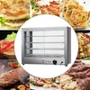 4 étages de chauffe-plats Vitrine chauffante pour Voir les images du produit 14