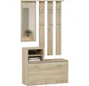 Framire Šatní skříň V-1Framire 90 x 160 x 30 cm sonoma Náhled obrázku produktu 2