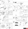 Instructional diagrams for a bicycle rack. Náhľad obrázku produktu
