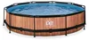Piscina fuori terra EXIT Wood con struttura in legno, ø360, Anteprima dell’immagine prodotto 1