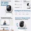 TP-Link Tapo C220 2K PTZ Indoor Cam WiFi4 white Produktbild-Vorschau 2