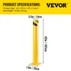 VEVOR 42 "x5,5" bezpečnostní patník, vnější průměr 5-1/2", Náhled obrázku produktu 7
