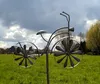 Sesua Metall Gartenstab Fahrrad silber 160 cm Gartenstecker Produktbild-Vorschau 2