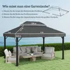 Outsuuny Toit de Rechange pour Gazebo 3 x 4 m Toit de Voir les images du produit 3