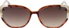 Damen-Sonnenbrille Braun: Quadratische Gläser & Produktbild-Vorschau 4
