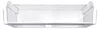 An empty, clear plastic shelf, likely for a refrigerator door. Produktbild-Vorschau