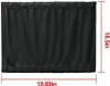 2x Sonnenschutz Auto Universal Auto Schwarz Pkw Produktbild-Vorschau 7