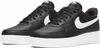 Nike Air Force 1 Low '07 Black White Pebbled Leather - EU: Produktbild-Vorschau 14