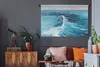 MuchoWow® Wandteppich Wandbehang Golf - Meer - Aquarell Produktbild-Vorschau 5