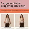 Fascia ergonomica Ergobaby Alta con supporto per l'anca del Anteprima dell’immagine prodotto 5