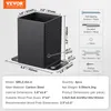 VEVOR Lot de 4 douilles à visser 96 x 140 x 163 mm Support Voir les images du produit 7