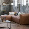 Ecksofa recyceltes Leder Sofa Eckcouch cognac Breite 305 cm Produktbild-Vorschau 2