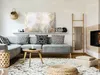 Italienischer Leinwand Leinwandbild - Rise 120x80 cm Produktbild-Vorschau 2