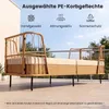 COSTWAY Gartensofa bis 360kg, Lounge Möbel Outdoor, Produktbild-Vorschau 5