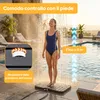 AREBOS Doccia da giardino a pavimento per esterni con Anteprima dell’immagine prodotto 5