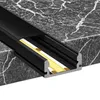 XUDO U-profil hliník černý 2 m – montážní profil pro LED Náhled obrázku produktu 3