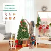 COSTWAY, umelý vianočný stromček s LED osvetlením, výška Náhľad obrázku produktu 8